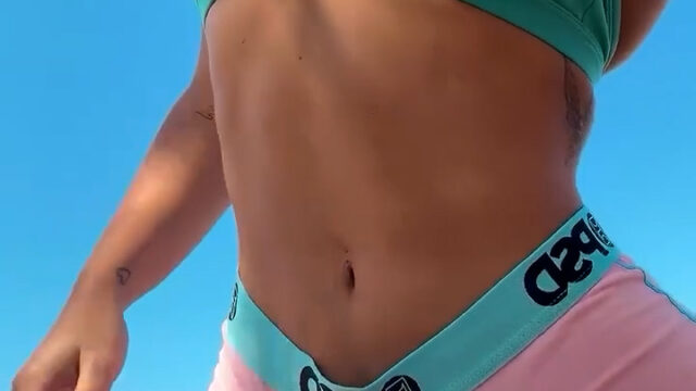 Jolie Becker Sexy on Beach – Onlyfans video Hot